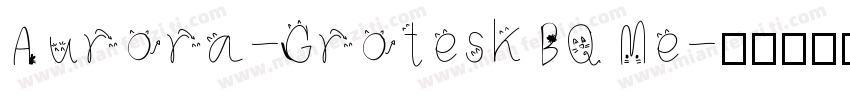 Aurora-Grotesk BQ Me字体转换